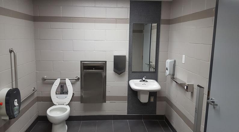Tansley Woods, Burlington ON – Barrior-Free Universal Washrooms